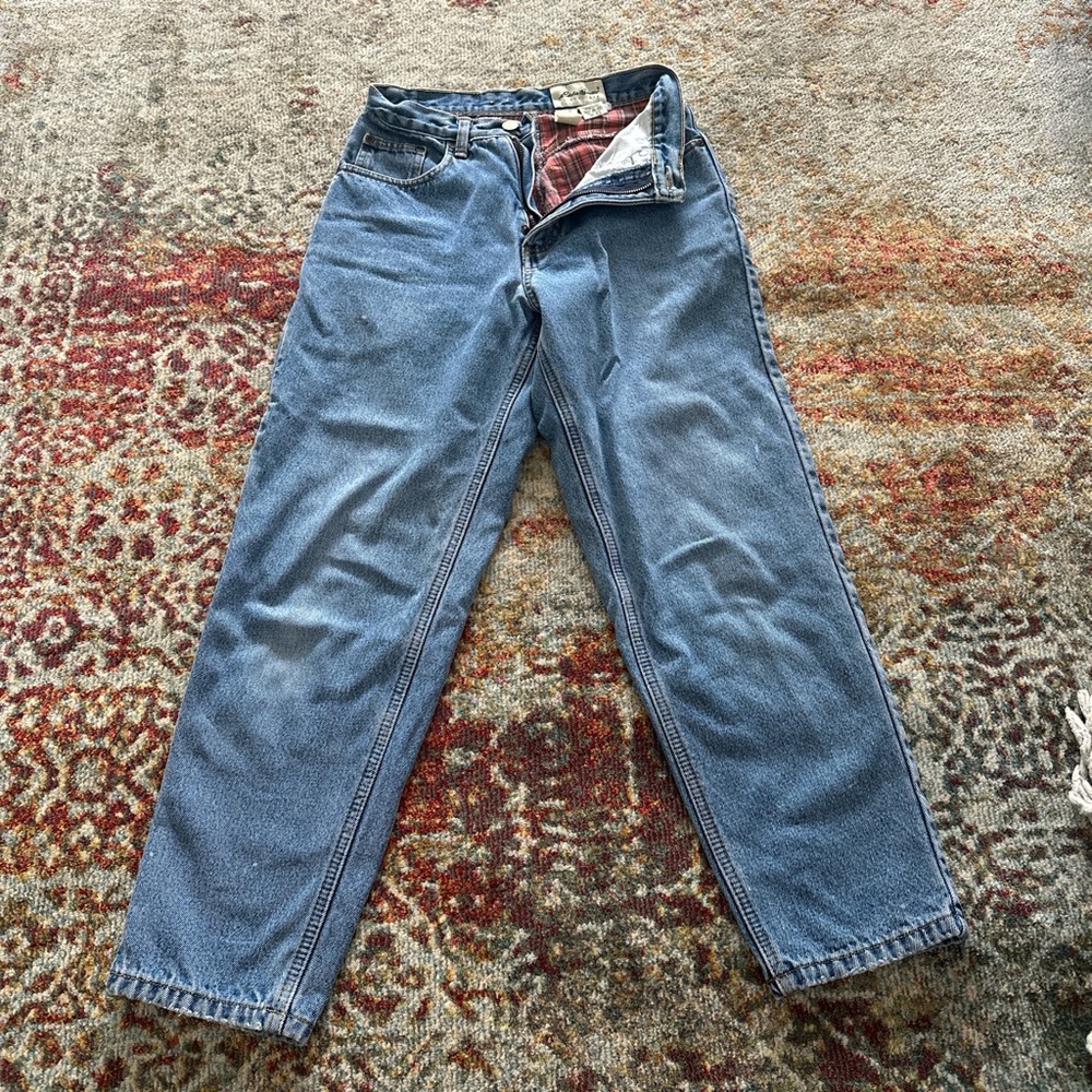 Eddie Bauer Relaxed Blue Jeans Comfortable Fit